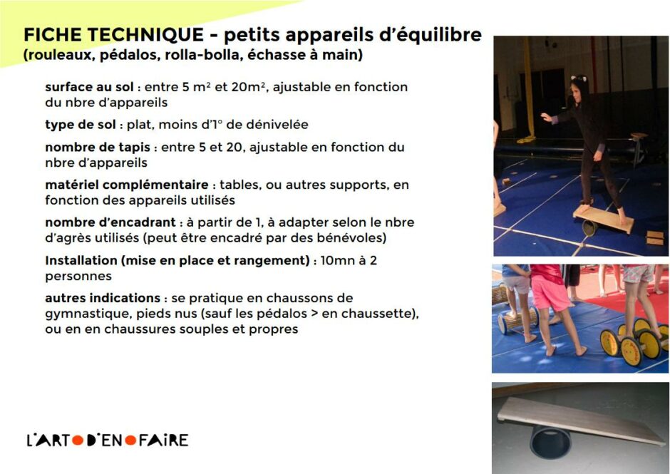 fiches techniques petits app equilibre