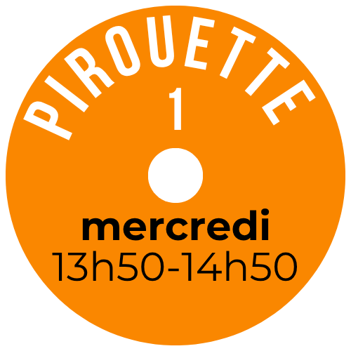 PIROUETTE 1 (cours du mercredi)