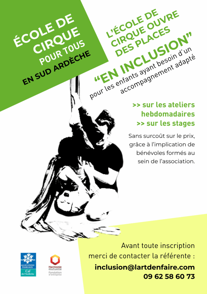 inclusion ateliers cirque
