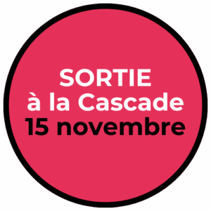 sortie à la cascade