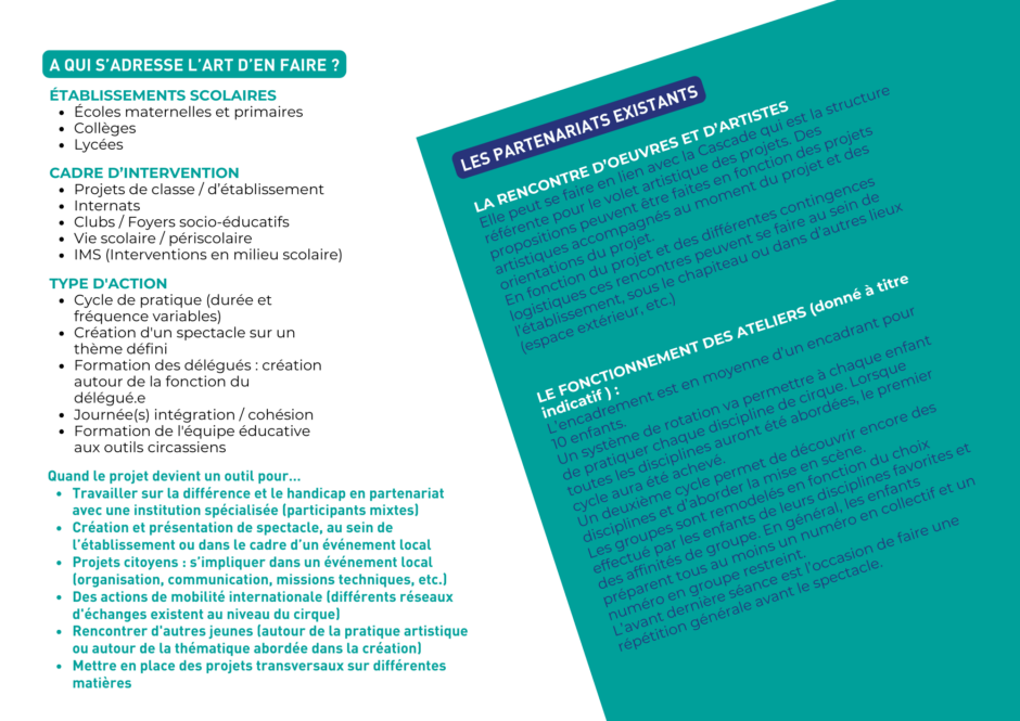 interventions en milieu scolaire