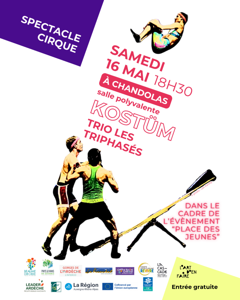 KOSTÜM par le Trio Les Triphasés Cirque acrobatique et burlesque