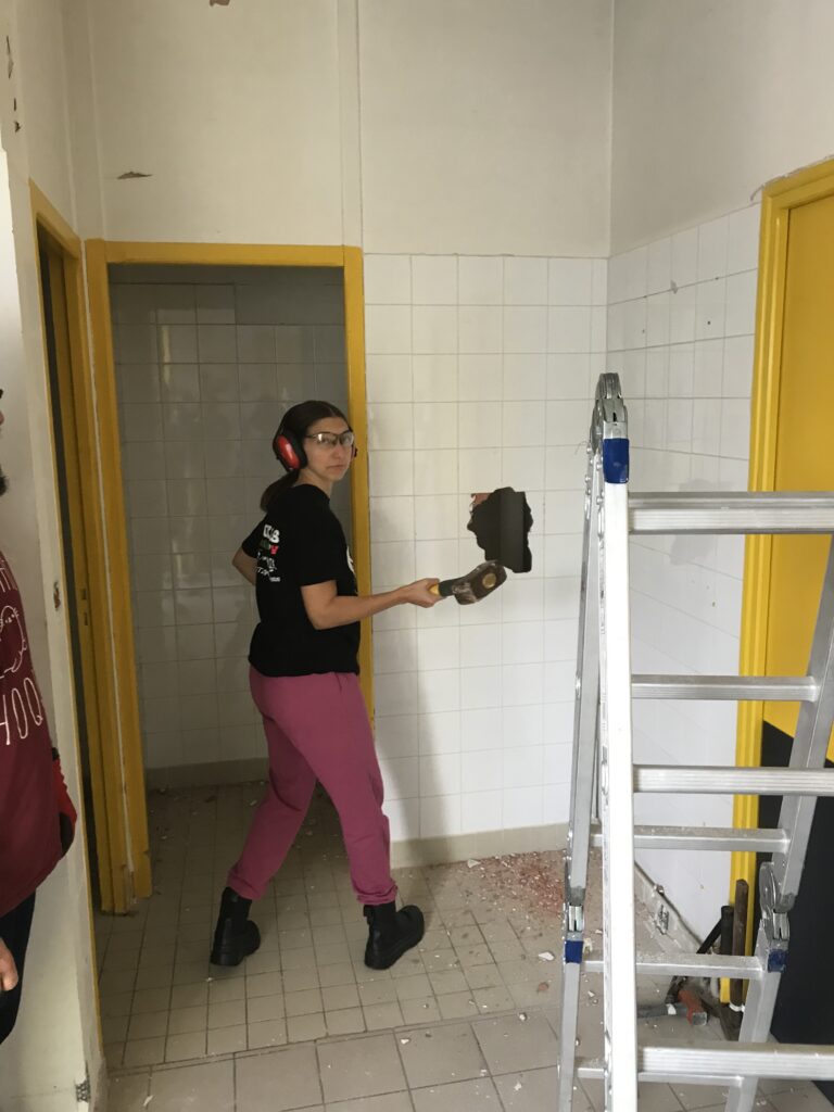 chantier bénévole à l'art d'en faire