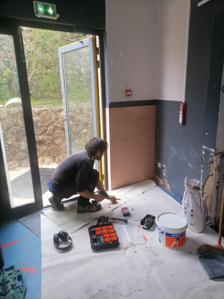chantier bénévole à l'art d'en faire