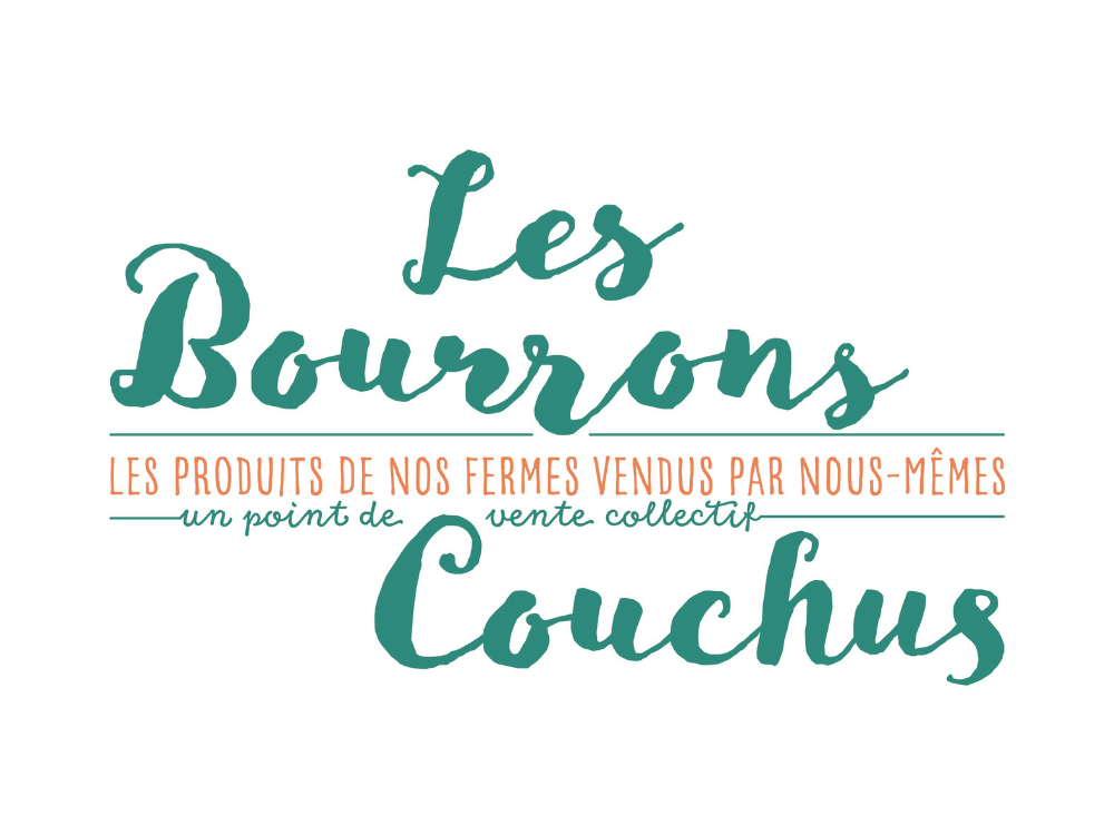 logo bourrons couchus magasin de producteurs à Joyeuse en Ardèche