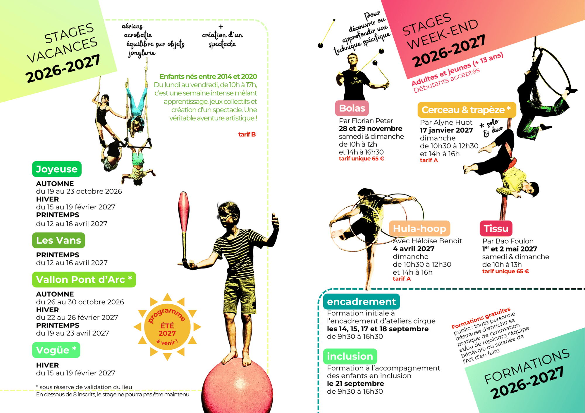 04 école de cirque 2026-2027 stages