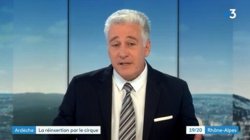 france3 rhone-alpes réinsertion par le cirque